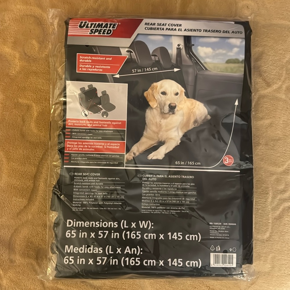 Rear Seat Cover